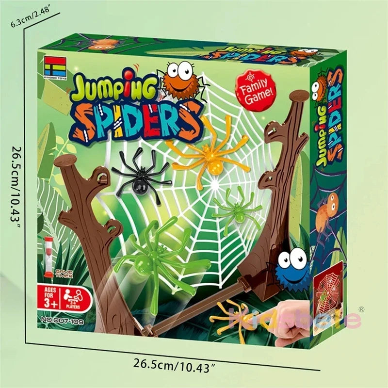 Jumping Spider Fun Board Game Set - Family Entertainment for Kids &amp; Adults, Perfect Birthday Gift &amp; Party Game