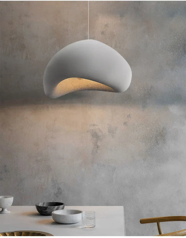Japandi Pendant Ceiling Lamps Nordic Wabi Sabi LED Dining Room