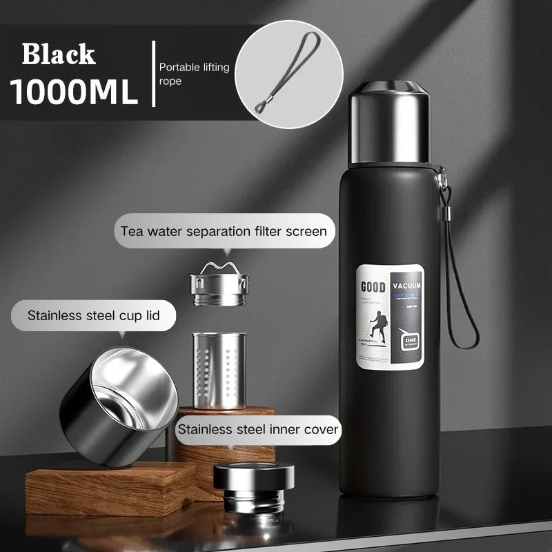 Insulated Water Bottle Stainless Steel Thermos Travel Mug For Outdoors Eco Friendly Gift 2026 Summer