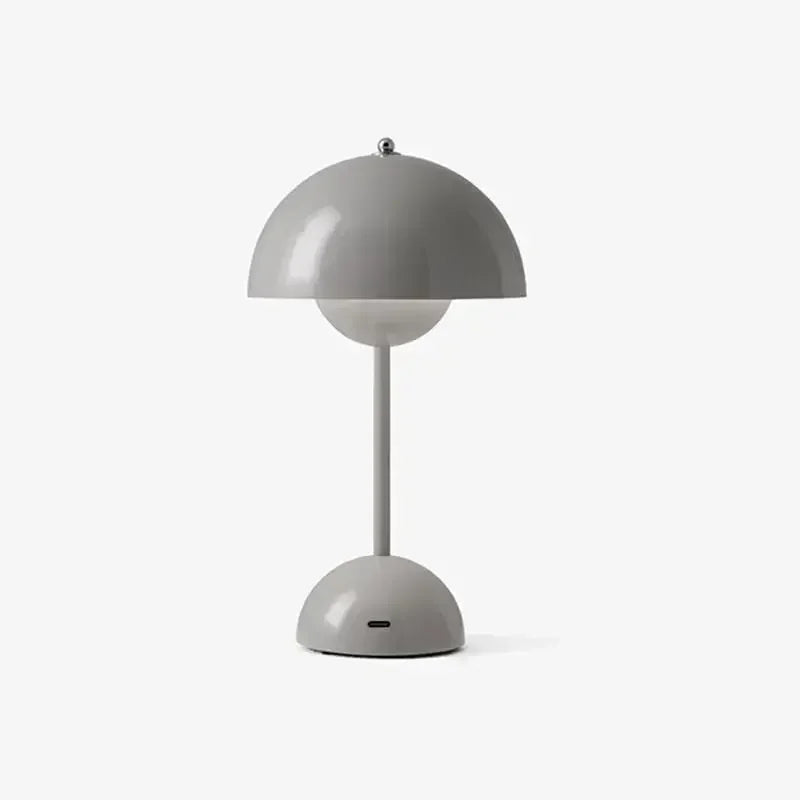 Rechargeable Table Lamp Nordic Flower Bud With Iron Touch Switch Fall 2026 Home Decor For Bedroom Or Nightstand