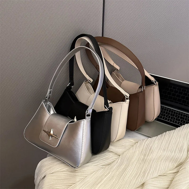 Shoulder Bag - Small Purse, Y2K Retro Style, Fall 2026 Trend, Daily Use Unisex Handbag Gift