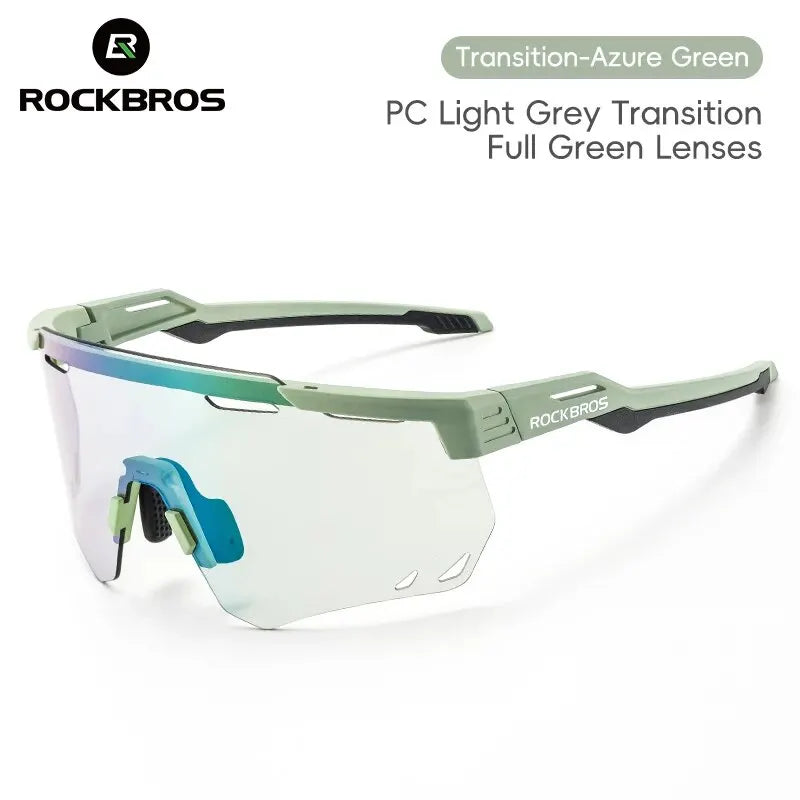 Cycling Glasses Unisex MTB Road Eyewear UV400 Polarized Photochromic Lenses, Fall 2026 Trend, All-Weather Eye Protection