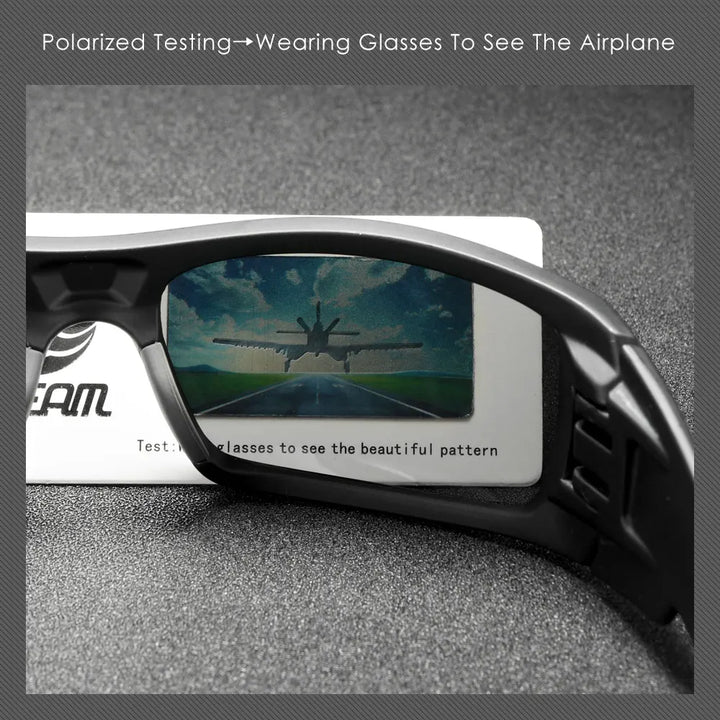 Photochromic Sunglasses All-Black Frame Fishing Sunglasses Summer 2026 Night Driving Comfort Case Included