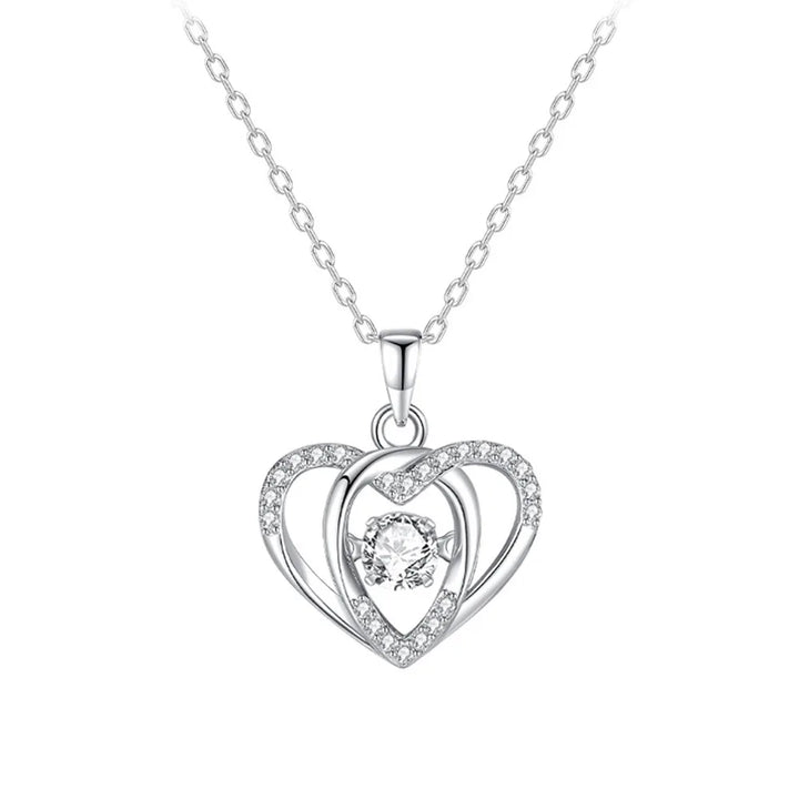 Sterling Silver Necklace Heart Shaped Pendant Minimalist jewellery Holiday Gifts 2026 Gift-Ready