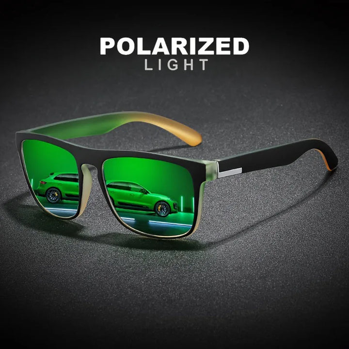 Polarized Sunglasses Three Pack Square Gradient Frames UV400 Anti Glare For Summer Travel Gift