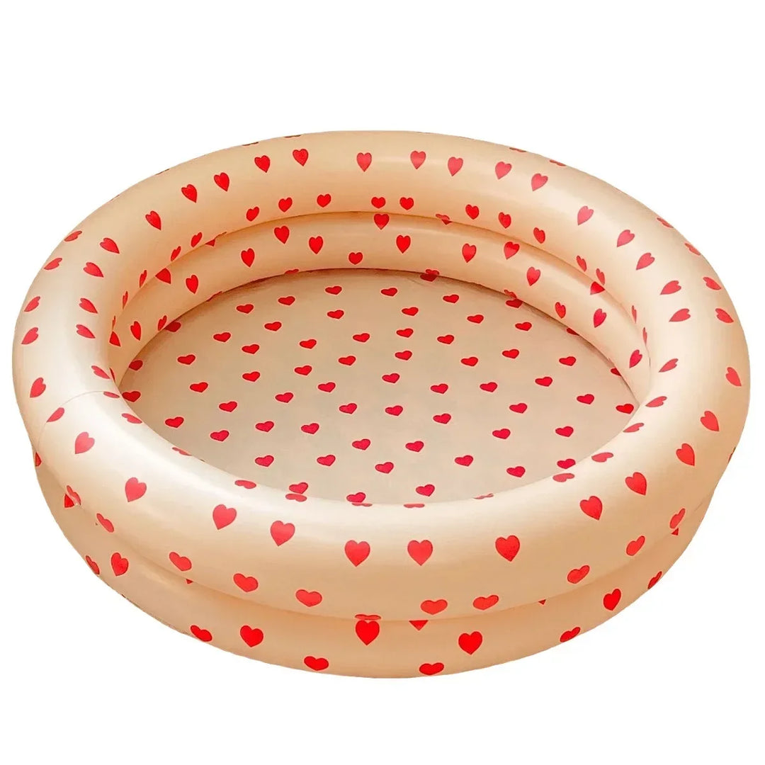 Inflatable PVC Ocean Balls for Kids - colourful Summer Pool Toys for Garden and Courtyard Play