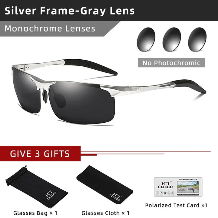 Photochromic Sunglasses Polarized Day Night Driving Glasses With Anti Glare UV Protection Summer 2026