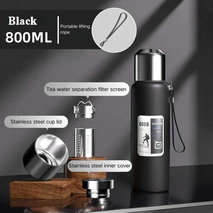 Insulated Water Bottle Stainless Steel Thermos Travel Mug For Outdoors Eco Friendly Gift 2026 Summer