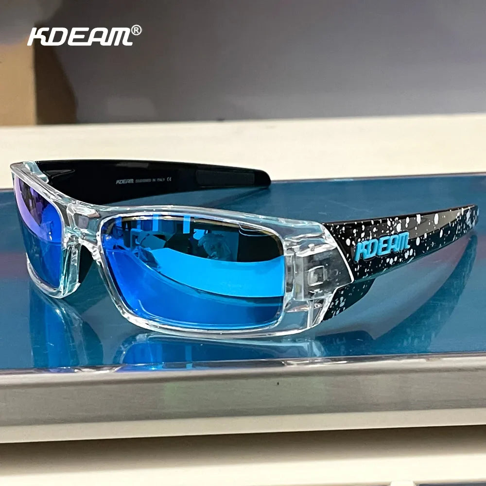 Photochromic Sunglasses All-Black Frame Fishing Sunglasses Summer 2026 Night Driving Comfort Case Included