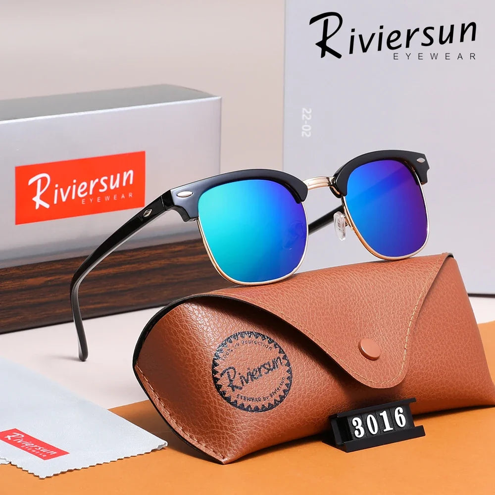 Sunglasses UV400 Polarized Square Frame – Unisex Outdoor Eyewear, TikTok Viral Fall 2026 Gift