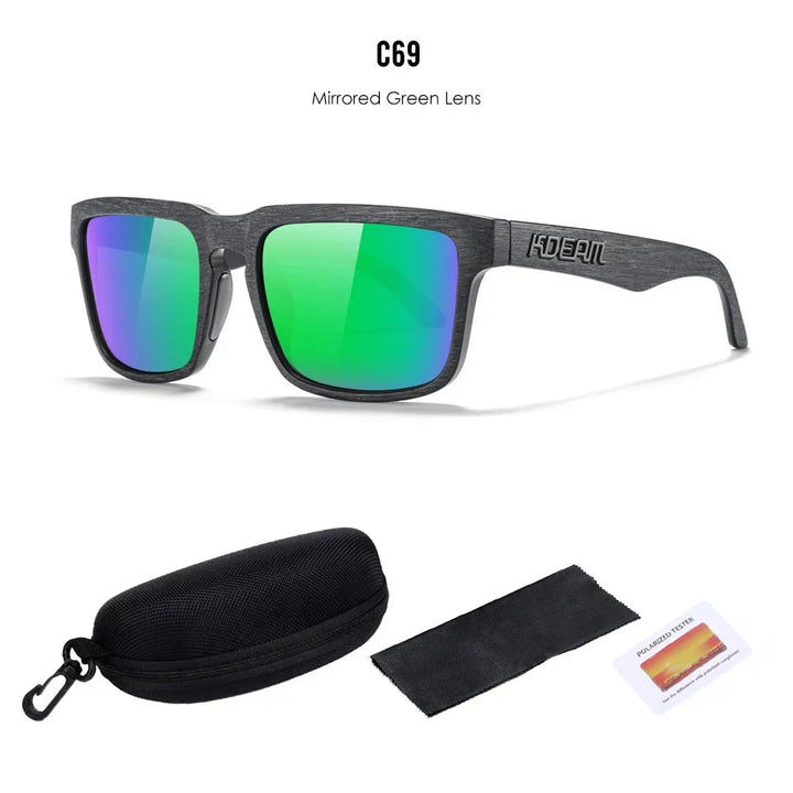 Polarized Sunglasses Unisex Outdoor Eyewear Summer 2026 Trend Mirror Lens Lightweight UV Protection Gift Idea
