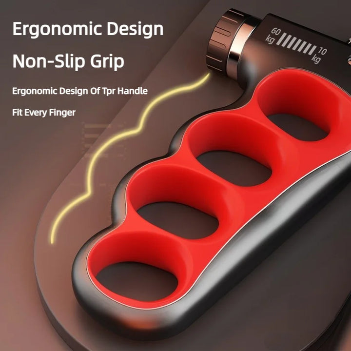 Adjustable Grip Strengthener - Fitness Equipment for Hand Strength &amp; Recovery