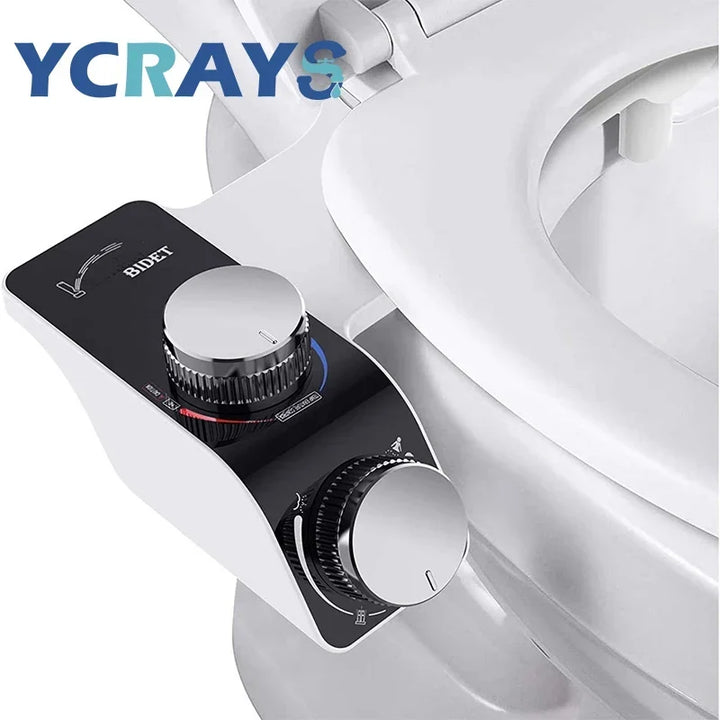 Bidet Toilet Seat Attachment Dual Nozzle Self Cleaning Non Electric Fall 2026 Home Upgrade