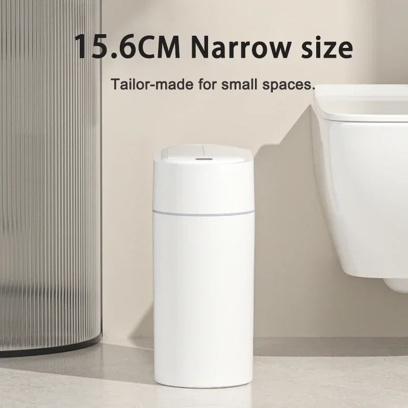 Smart Trash Can Wall Mount Automatic Narrow Bin 2025