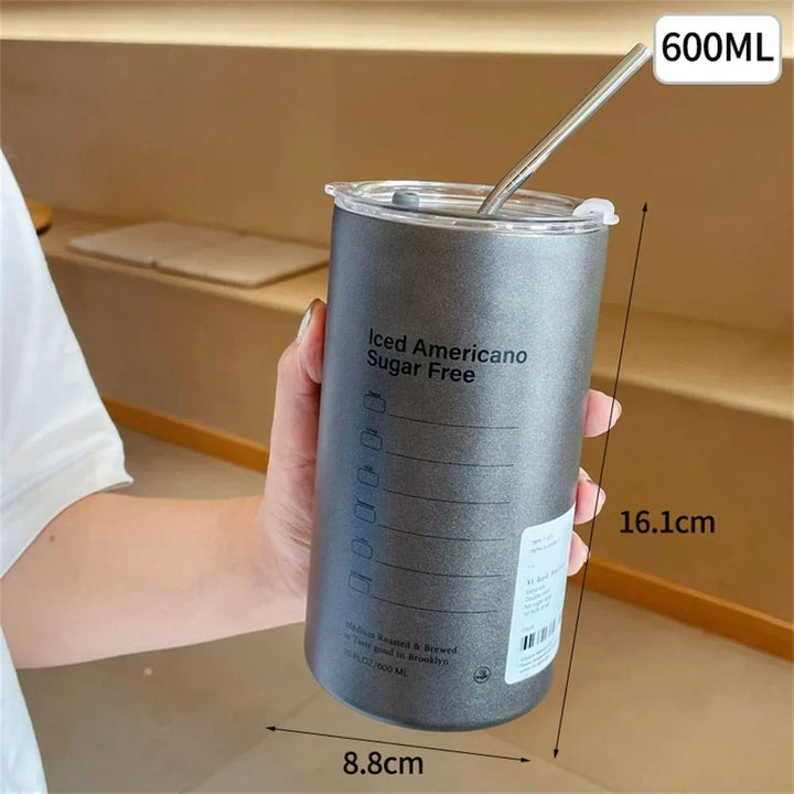 Insulated Water Bottle - Leak-Proof Drinkware Back to School 2026 Keeps Drinks Cold or Hot