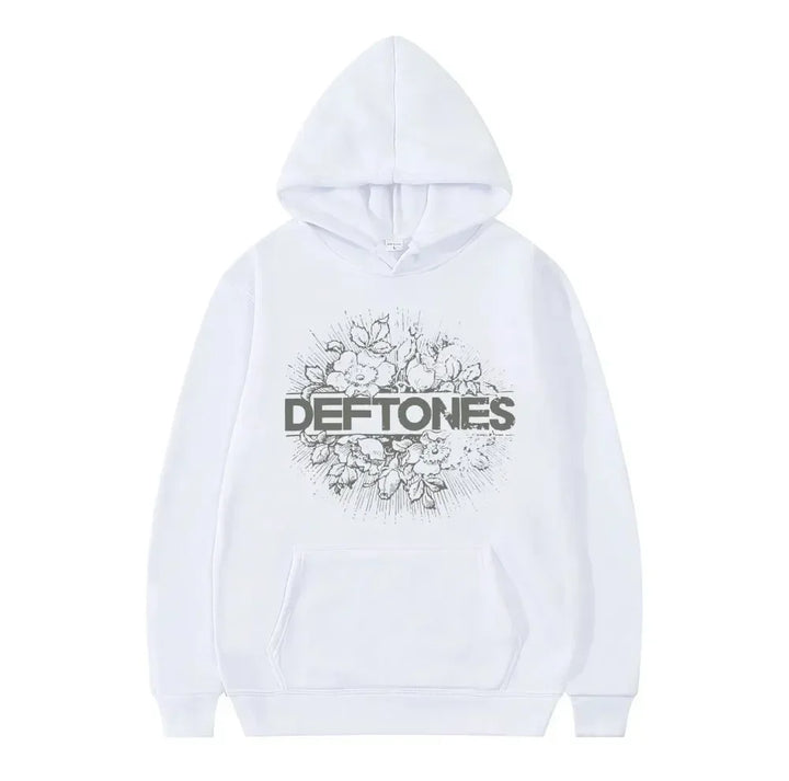 Oversized Unisex Hoodie - Retro Punk, Polyester, Street