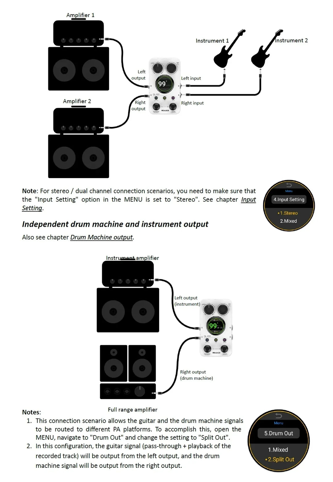 Guitar Pedals 1.3 Inch Touchscreen Drum Machine Auto Record Time Stretch Loop Effects Fall 2026 Gear