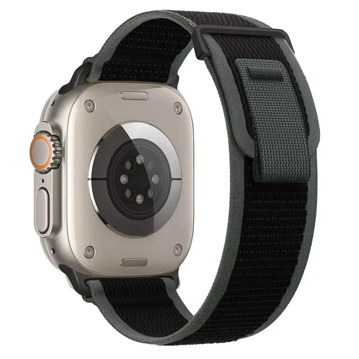 Nylon Trail Loop Apple Watch Band - Breathable Sport Strap for Ultra 3 2, Series 11 10 9 8 7 41-49mm