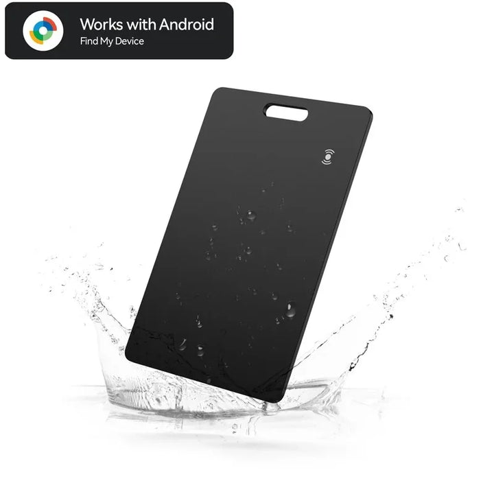 Smart Wallet Tracker Card IP68 Waterproof – Wireless Rechargeable Android Item Locator 2026