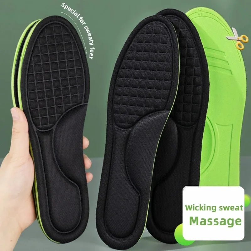 Memory Foam Orthopaedic Insoles 12 Pack Antibacterial Plantar Fascia Insole