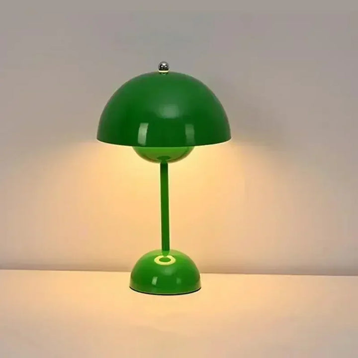 Rechargeable Table Lamp Nordic Flower Bud With Iron Touch Switch Fall 2026 Home Decor For Bedroom Or Nightstand