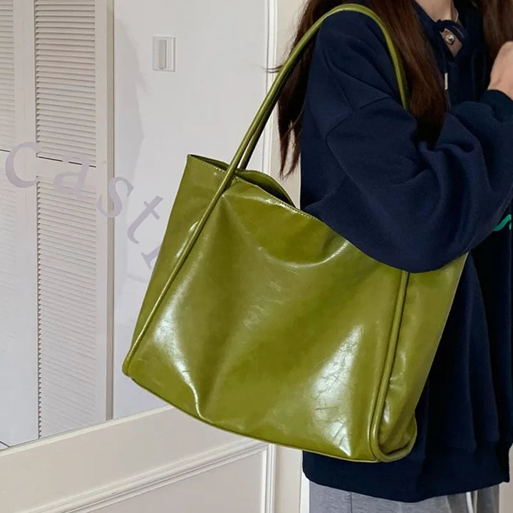 Tote Bag Texture Large Capacity Everyday Carry, Commuting Friendly Autumn Winter 2026 Trend