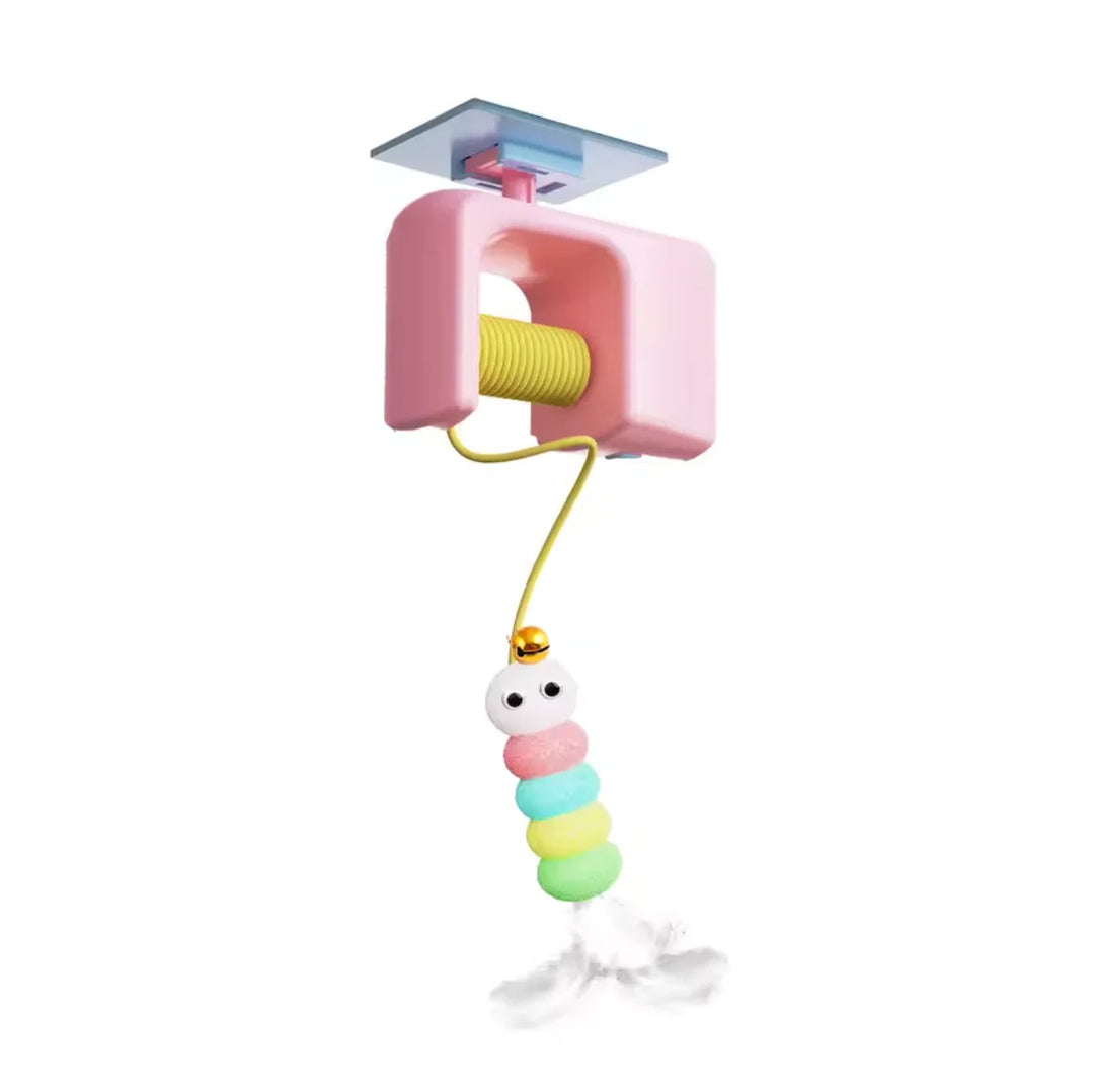 Rechargeable Cat Toy Interactive Hanging Door Bird Toy With Elastic Rope Stress Relief For Cats TikTok Viral Fall 2026