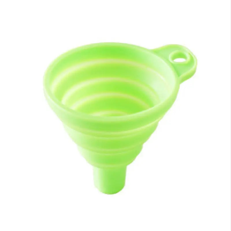 Household Telescopic Funnel Kitchen Tool - High Temperature Resistant Mini Folding Funnel - 4 colours Available