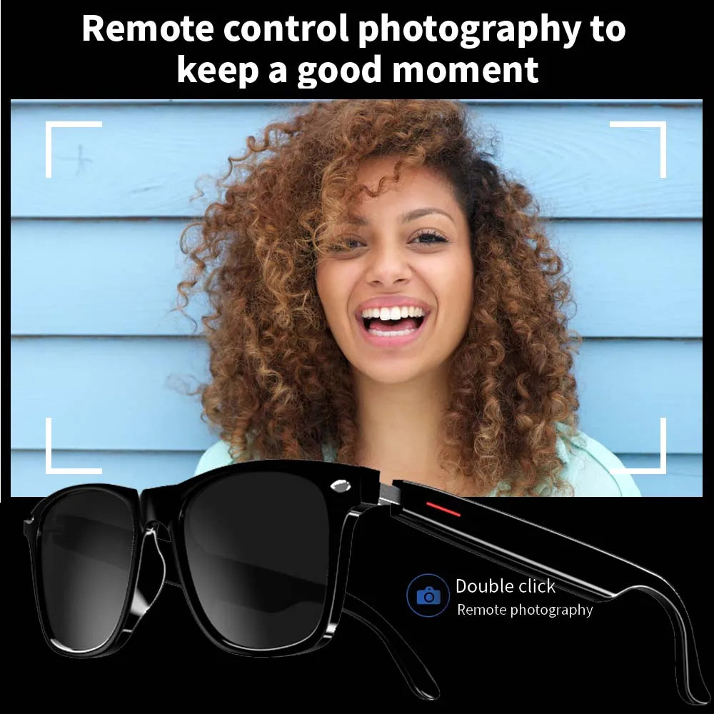 Smart Glasses Blue Light Polarized Audio Sunglasses