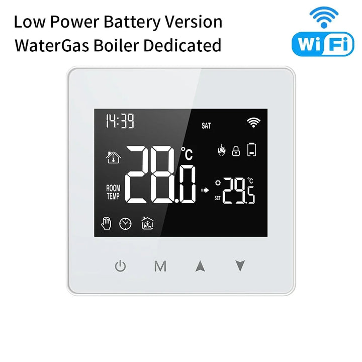 Smart Thermostat Fall 2025 - WiFi ZigBee Boiler Controller, Battery Powered, Alexa Google Home Compatible, Low Power