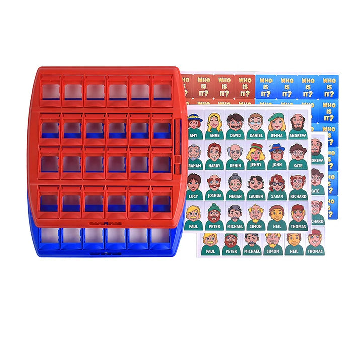 Interactive Guess Who Game for Kids - Parent-Child Logic Puzzle Card Game for Fun Friend Engagement
