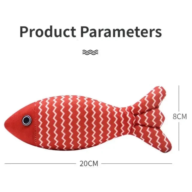 Catnip Plush Toy for Kittens and Puppies - Teeth Grinding Pillow, Cute Pet Accessories