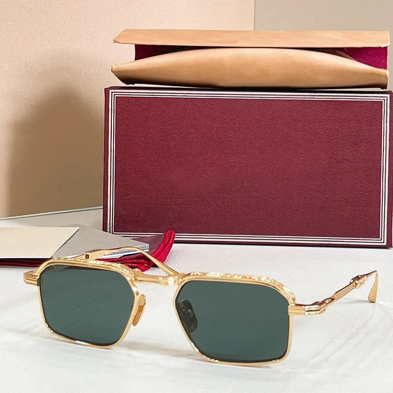 Foldable Sunglasses Square Frame UV400 Lenses Lightweight Eyewear Summer 2026 Trend