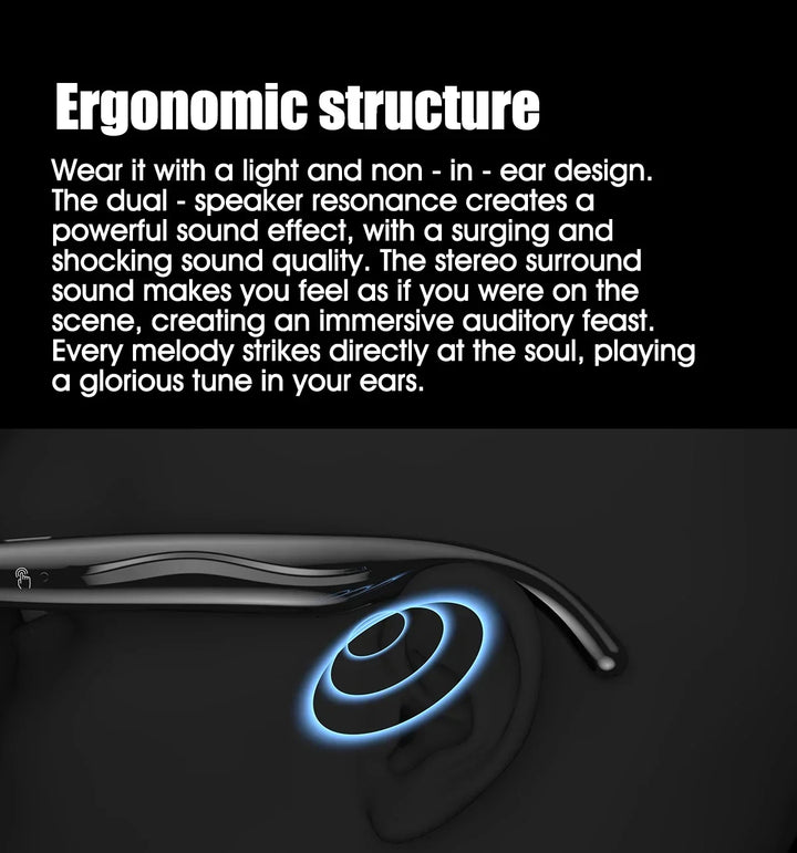 Smart AI Camera Glasses Bluetooth Call Voice Assistant