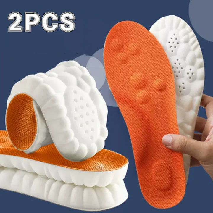 4D Massage Insoles – Ultra Soft Orthopaedic Insoles For Running Shoes, Arch Support, Back To School 2025 Comfort