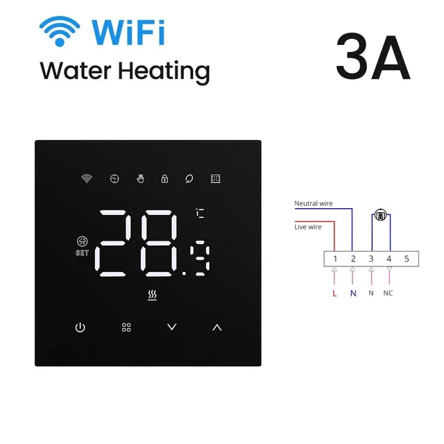 Smart Thermostat WiFi Autumn 2025 Heating And Boilers Voice Assistant Compatible Touchscreen Energy Saving