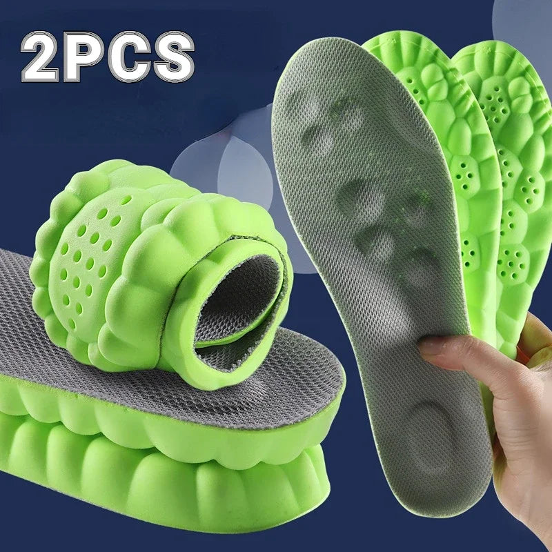 4D Massage Insoles – Ultra Soft Orthopaedic Insoles For Running Shoes, Arch Support, Back To School 2025 Comfort