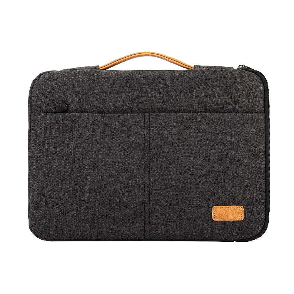 Shockproof Laptop Sleeve Bag- Dark Grey Case for Travel &amp; Business Accessories