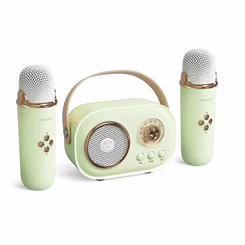 Karaoke Portable Bluetooth Speaker With Microphone Mini FM Radio Back To School 2025 Gift Idea