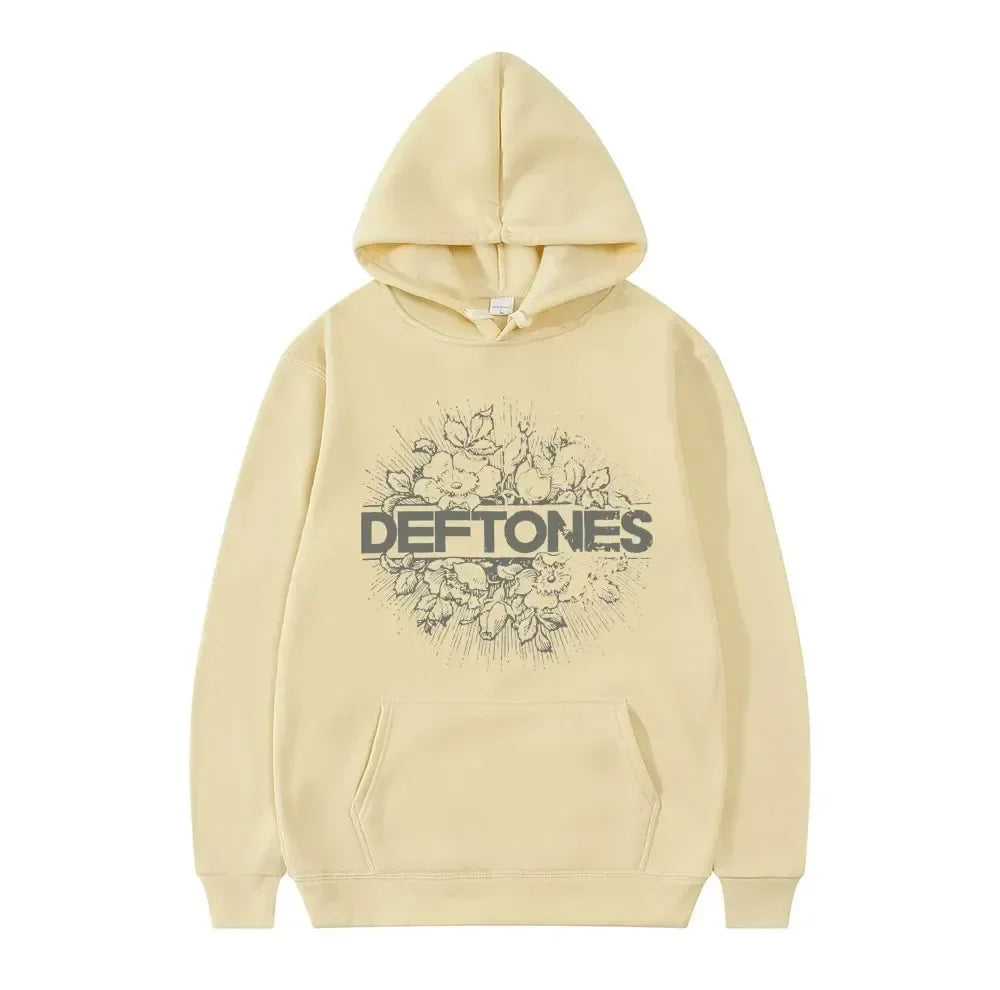 Oversized Unisex Hoodie - Retro Punk, Polyester, Street