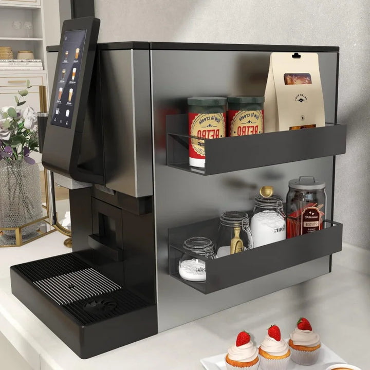 Magnetic Refrigerator Shelf Organizer Rack Space Saving
