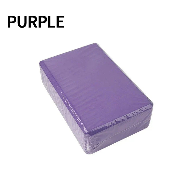 Yoga Fitness Blocks - EVA Pilates Bricks for Home Exercise, Reinforcement Mats &amp; Supplies