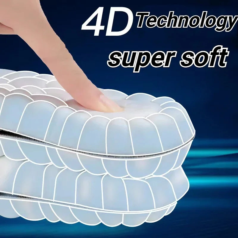 4D Massage Insoles – Ultra Soft Orthopaedic Insoles For Running Shoes, Arch Support, Back To School 2025 Comfort