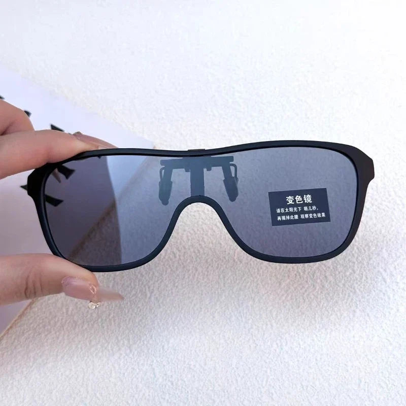 Clip On Sunglasses Polarized Flip Up Driving Glasses Mirror Lens Outdoor UV Protection Summer 2026