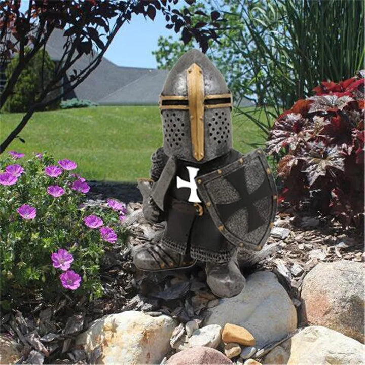 Knight Garden Statue Set Medieval Garden Decor Gnomes Collection Autumn 2026 Trend