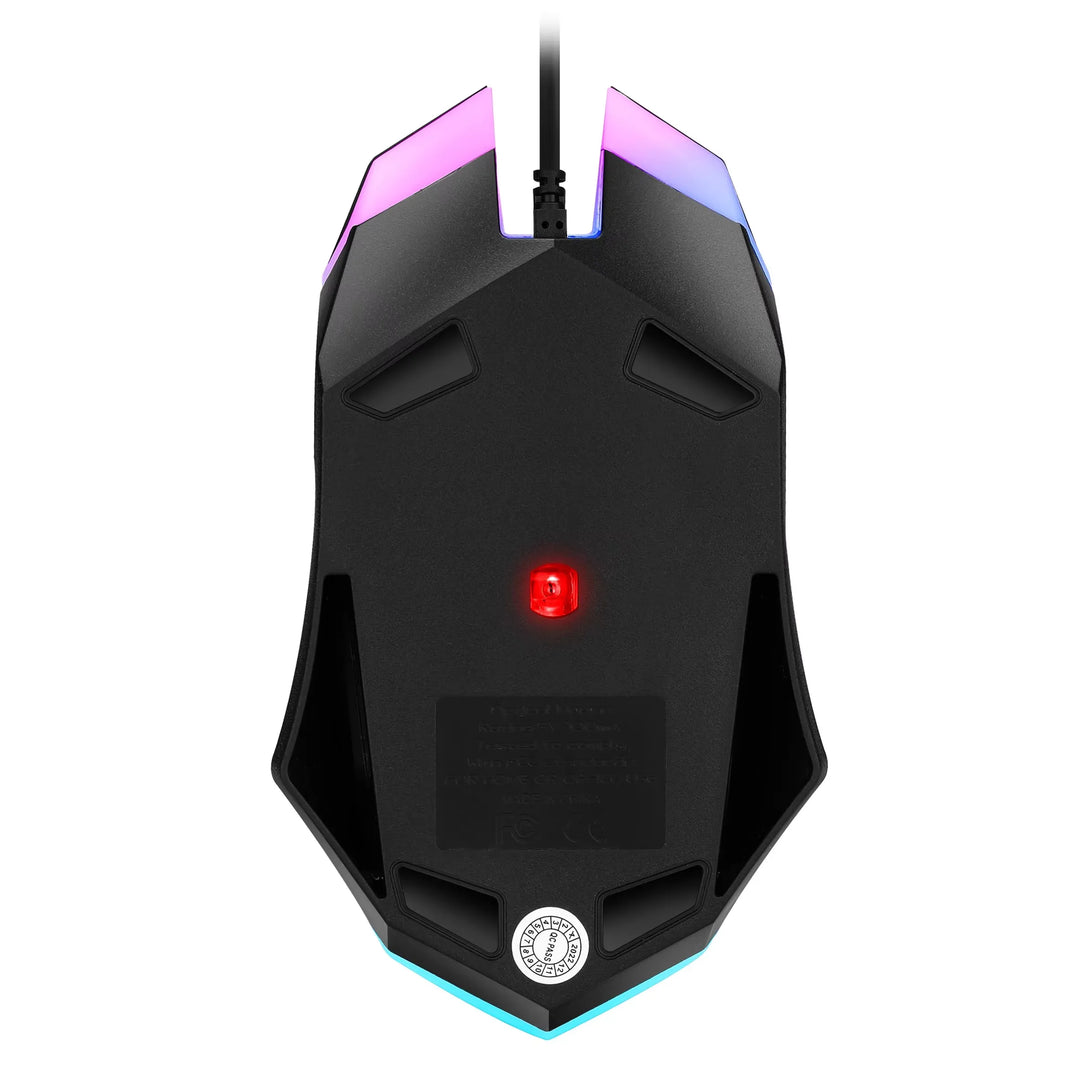 Wired RGB Gaming Mouse 3 Button USB Precision Office