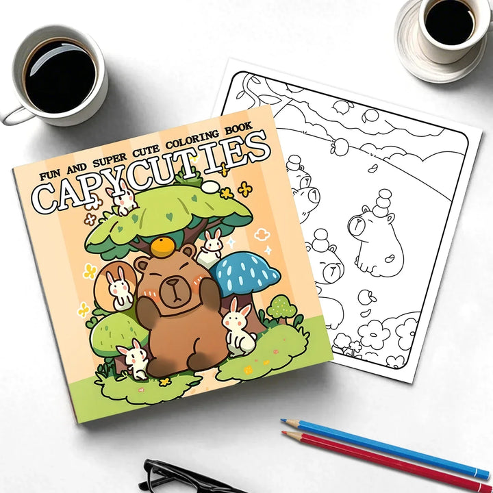 colouring Book For Adults With Cute Patterns And Easy Drawings Fall 2025 Gift Idea