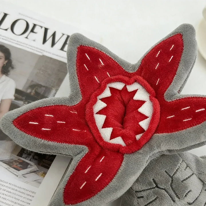 Demogorgon Plush Toy grey Soft Monster Doll Halloween 2026 Gift Gift-Ready For Kids