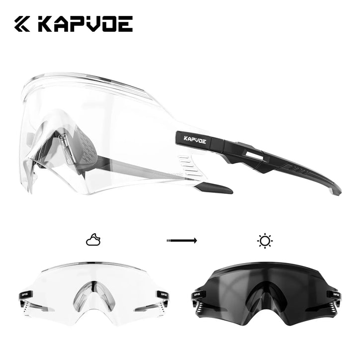 Photochromic Cycling Sunglasses Outdoor Eyewear Fall 2026 Trend UV400 Protection for Roads and Trails