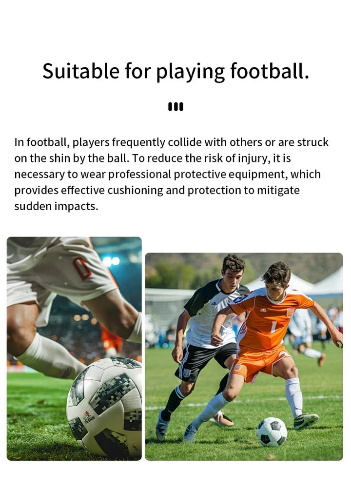 Football Shin Guard Sleeve Covers - Lightweight Elastic Protective Leg Sleeves for Men Women and Teens
